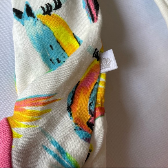 Rosie Pope Parrot Footie Sleeper Pajamas Size 18 months - Picture 8 of 11